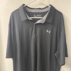 Black under armour polo